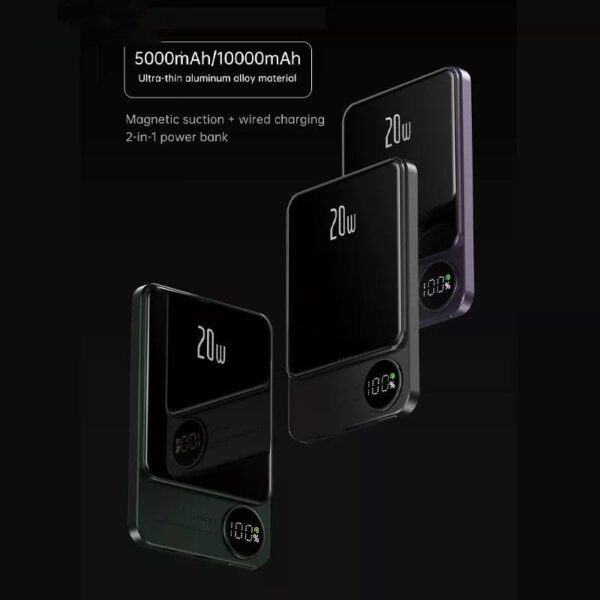 Q9 5,000/10,000mAh 20W Magnetic Wireless Power Bank