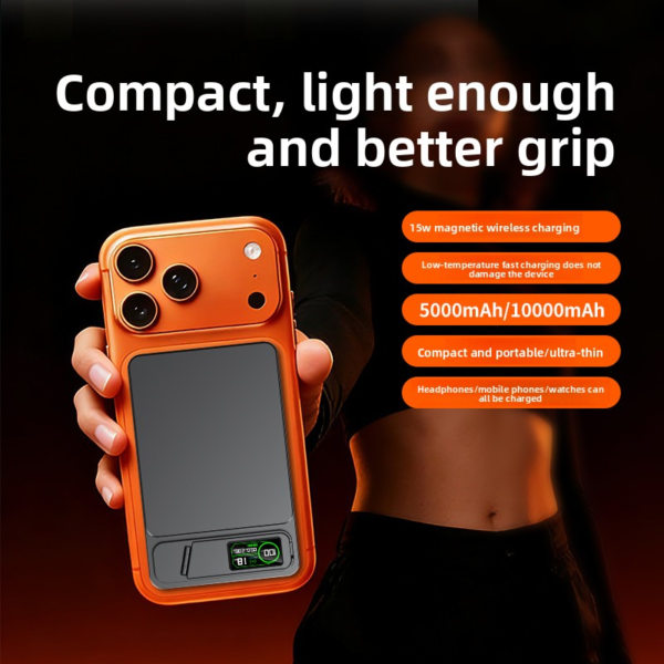 H1c7b6ae1d54e4027b9a7e368b524b995A W05T 10,000mAh 20W Magnetic Wireless Power Bank