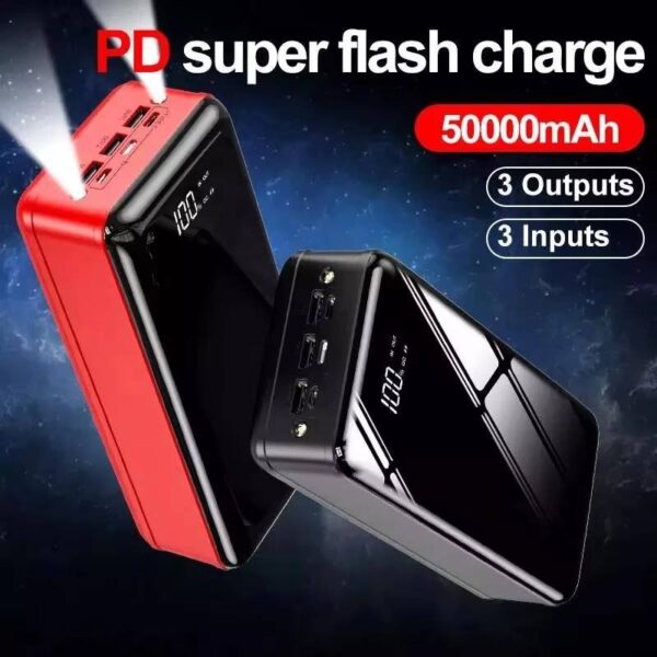 H4328cc809d0c4f3bb002a8deceec83e4l T115S 50,000/60,000mAh 22.5W High-Capacity Power Bank