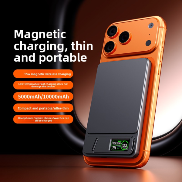 H565ad5ffad8247609c9d255887612ccaC W05T 10,000mAh 20W Magnetic Wireless Power Bank