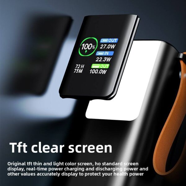 M10 20,000mAh 22.5W Power Bank with Built-In Cable