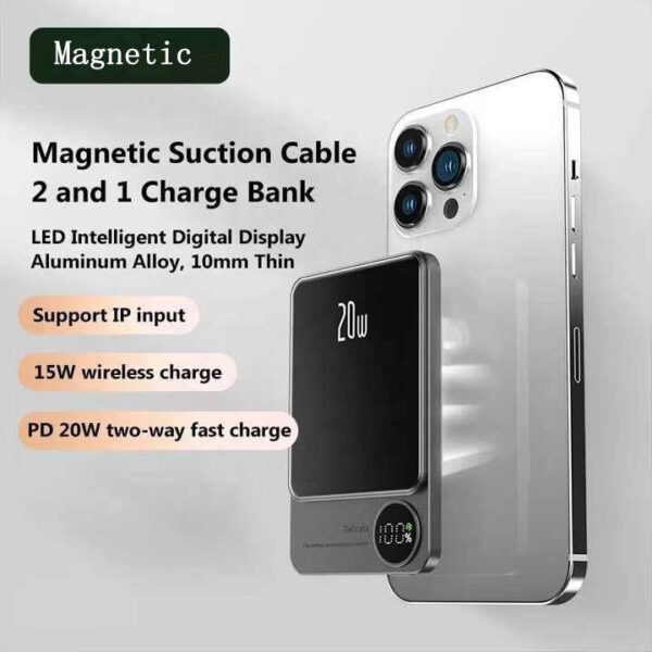 Q9 5,000/10,000mAh 20W Magnetic Wireless Power Bank