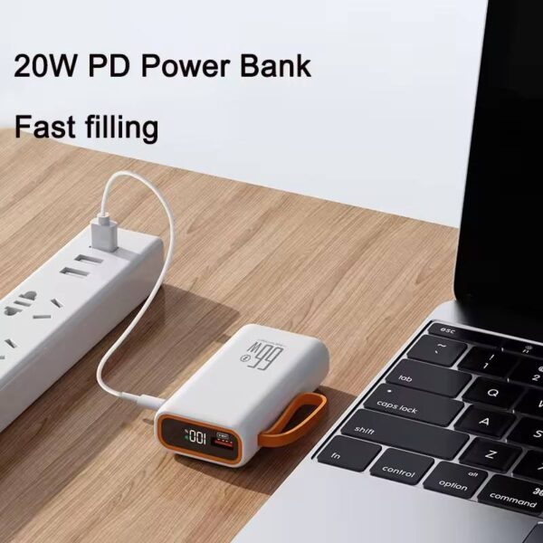 Hcdd626bf64a04de2bacb9f6faeef5775O YM672/YM653 20,000/30,000mAh 20W Multi-Port Power Bank