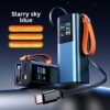 Hf24e83bdee044b3ca8728c5458322a819 M10 20,000mAh 100W Fast-Charge Power Bank with Built-In Cable